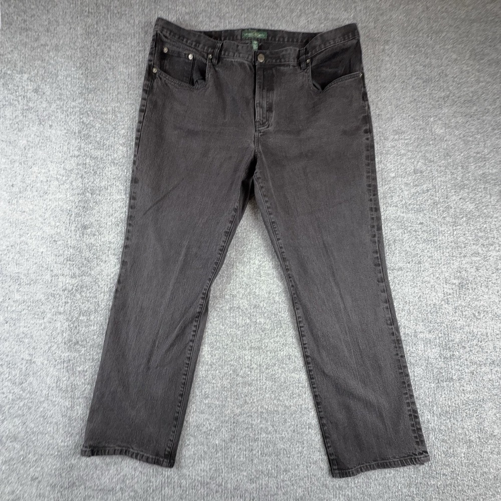 Lauren Ralph Lauren Jeans Womens 20W Charcoal Wash High Rise Classic Straight